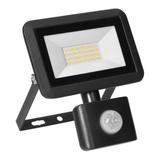 FARO S LED 20W naświetlacz z PIR, 1600lm, IP44, 4000K, aluminium + szkło AD-NL-6253BLR4 ORNO
