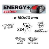 Tarcza do pilarki, widiowa 150 x 10mm, 1.6mm , 24 zęby, Energy+