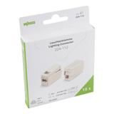 Szybkozłączka oświetleniowa 2x 1-2,5mm2 biała 224-112 /opak.15szt/ /15szt./ WAGO