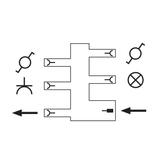 WINSTA rozgałęźnik sterowanie oświetleniem schodowym