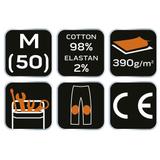 Spodnie robocze DENIM, wzmocnienia na kolanach, rozmiar M