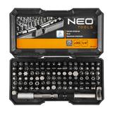 Końcówki wkrętakowe z uchwytem, zestaw 99 szt.