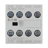 Styk pomocniczy 3Z 1R montaż czołowy DILM32-XHI31 106112 EATON