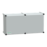 Thalassa Puszka poliestrowa PLS pokrywa pełna poliwęglanowa IP65 270x540x180 mm