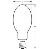 Wysokoprężna lampa sodowa NAV-E 250 SUPER 4Y
