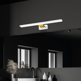 Milagro kinkiet łazienkowy LED Shine 13,8W 966lm 4000K biało/złoty IP44 ML7884