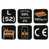 Spodnie robocze DENIM, wzmocnienia na kolanach, rozmiar L