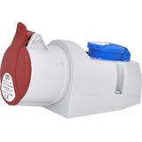 32A 400V/230V Gniazdo kombi 3P+N+PE plus EE 16S Schuko IP44 EZCZ -S 3253 004482053 ETI