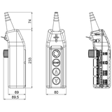 KASETA STEROWNICZA-SUWNICOWA   B/R17/R03-R04