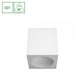 CHLOE COMPLETE NATYNKOWA 7W CCT 230V 45ST IP20 UGR<19 90x90X100MM BIAŁY KWADRATOWA