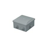 Puszka 80 x 80 x 40 klik, 6 dławików, IP 44 S-BOX 036O PAWBOL