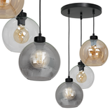 Milagro lampa wisząca Sofia Mix 3xE27 czarny MLP6585