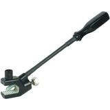 Zacisk uziemiający z uchwytem z elastycznym prętem