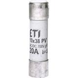 Wkładka topikowa cylindryczna PV gR 700V CH10x38 gR 20A 700V AC DC 002625024 ETI
