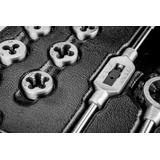 Narzynki i gwintowniki, zestaw 31 szt., wkładka