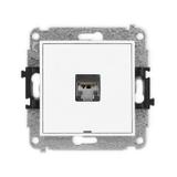 ICON Mechanizm gniazda komputerowego pojedynczego 1xRJ45, kat. 5e, ekranowany, 8-stykowy, bez pola o