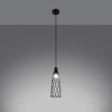 Sollux Lampa wisząca SUBA 1 czarna SL.1165