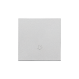 Simon 55 Klawisz pojedynczy z piktogramem /dzwonek/ do: SP1M Aluminium mat