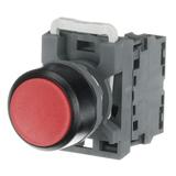 Przycisk kryty monostabilny 1NO1NC czerwony MP1-40R-11