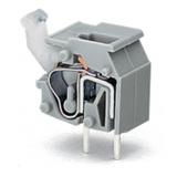 złączka do płytek drukowanych szara raster 10/10,16 mm