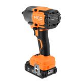 Klucz udarowy bezszczotkowy 18V, 850Nm, 1/2”, Energy+, bez akumulatora