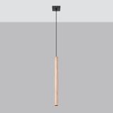 Sollux Lampa wisząca PASTELO 1 drewno SL.1266