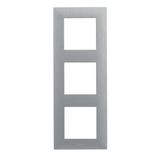 Niloe Step Ramka Potrójna 3X Kolor Aluminium Szczotkowane 863893 LEGRAND
