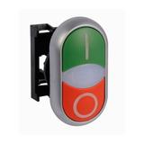 M22-DDLM-WS-X1/X0 Przycisk podwójny z samopowrotem i z możliwością podświetlenia 284832 EATON