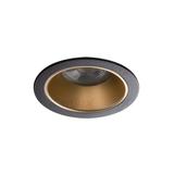 GLOZO DSO G/B Oczko sufitowe GLOZO DSO G/B okrągły stop aluminium kolor złoty / czarny 1XGx5,3/GU10 36224 KANLUX