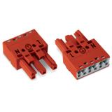 WINSTA gniazdo 3-torowe czerwone