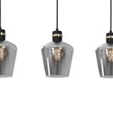 Milagro lampa wisząca Richmond 3xE27 czarno/złota MLP6539