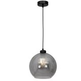 Milagro lampa wisząca Sofia Smoked E27 czarna MLP6577