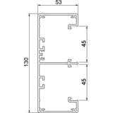 GA-53130EL, Kanał podparapetowy
