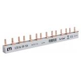 Szyna łączeniowa sztyftowa 3P 100A 16mm2 (54 mod.) IZS16/3F/54 (1m) 002921114 ETI
