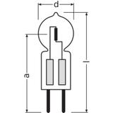 Żarówka halogenowa 7W 12V G4