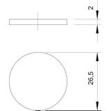 107/S V, USZCZELKA PŁYT.PRZECIWKURZ.PG21