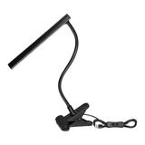 TERI II LED, lampka biurkowa z klipsem, 5W, 260lm, 4000K, czarna