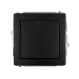 DECO Mechanizm łącznika dwubiegunowego czarny mat