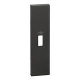 LIVING NOW - PLAKIETKA GNIAZDA USB - 1 MODUŁ - CZERŃ, Bticino