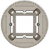 Puszka natynkowa pojedyncza okrągła ICON i MINI taupe