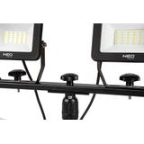 Reflektor podwójny 2x50W SMD LED 9000lm na statywie 1.8m