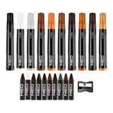 Zestaw naprawczy do mebli 21 elementów (markery i kredki woskowe)