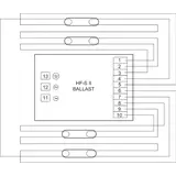 Statecznik transformator elektroniczny HF-S 3/418 TL-D II 220-240V PHILIPS
