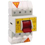 ROZŁĄCZN.IZOL.3 BIEG.+ N(NIEROZŁ.) 80A Z CZOŁEM ŻÓŁTO-CZERWONYM