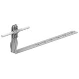 AN-28K/OG/-N Uchwyt dach.regul.skr.Z-śruba L=28cm,H=13,5cm /OG/