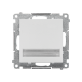Simon 55 Oprawa oświetleniowa LED 14V (0,42 W) Barwa ciepła biała 3100K Jasnoszary mat