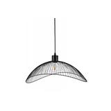 OPRAWA SUFITOWA RETO 1, 4137, AC220-240V, 50/60Hz, 1*E27, IP20, ŚREDNICA 40 cm, POJEDYNCZA, CZARNA