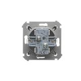 Simon 54 Łącznik schodowy podwójny z podświetleniem bez piktogramu 10A 250V zaciski śrubowe antracyt DW6/2L.01/X/48 KONTAKT