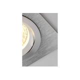 SUFITOWA OPRAWA PUNKTOWA MORENA, IP20, KWADRAT, INOX