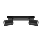 Oprawa ścienno-sufitowa TENOR GU10 2L BLACK